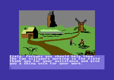 Castle Of Terror screenshot 5 for Commodore 64